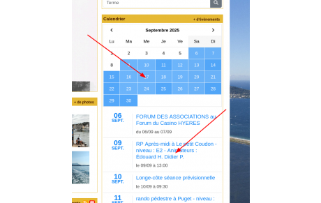 Publication du programme septembre octobre 2025